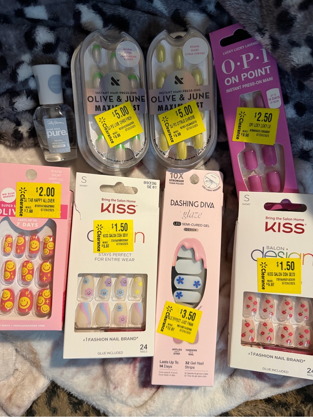 Kiss Salon Design Press-On Nails - clearance bundle